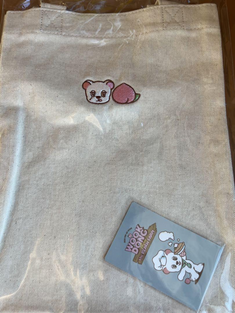 

[USED] Lee Dong Wook Uk Dong Pop-up Japan Peach Farm Mini Eco Bag Last