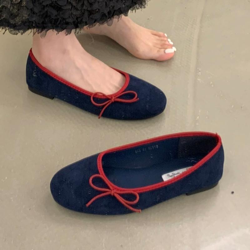 Flats Women Loafers Shoes Bow Dress Shallow Sandals Sport Designer Woman Shoes 2025 Summer Casual Zapatillas De Mujer