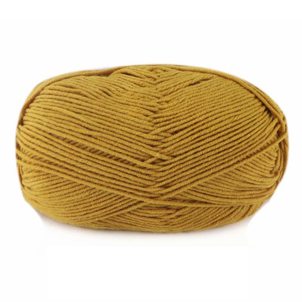 Crochet Yarn Sweater Scarf Gloves Toys Bundle Crafts Gifts Threads Durable Skeins Set Arts 4-Ply for Knitters Beginners Parties