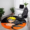 1PC Office Round Rug - Perfect for Office or Study Decor, Machine Washable, Non-Slip Backing, Decorative Floor Mat