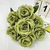 Rose Flower Artificial Wedding Hotel Restaurant Desktop Ornament Room Decoration