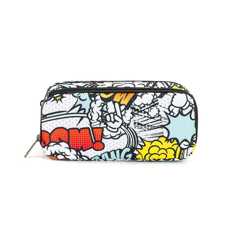 Cross-Border Large Capacity Pencil Case: Simple, Stylish & Lightweight for Students