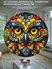 2D flat hanging decorative signs, interior wall or door decoration, garden decoration, owl pattern, interesting gifts for family and friends