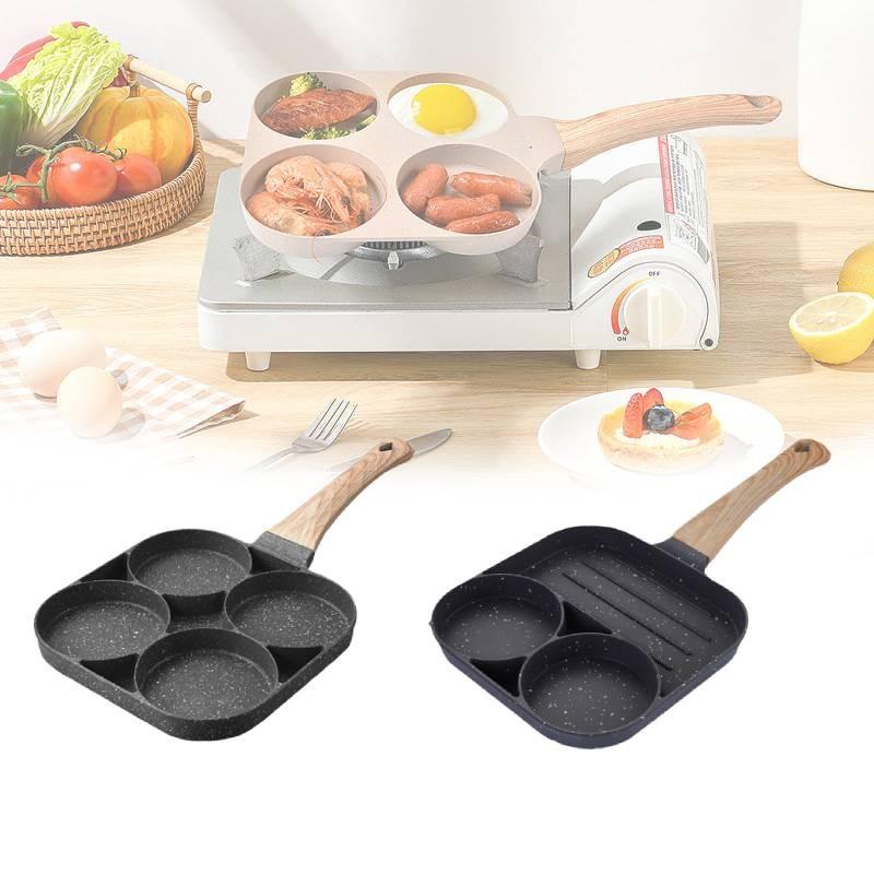 Pan Frying Multihole Omelet Pan Non Stick Egg Ham Pancake Breakfast Tool Maker