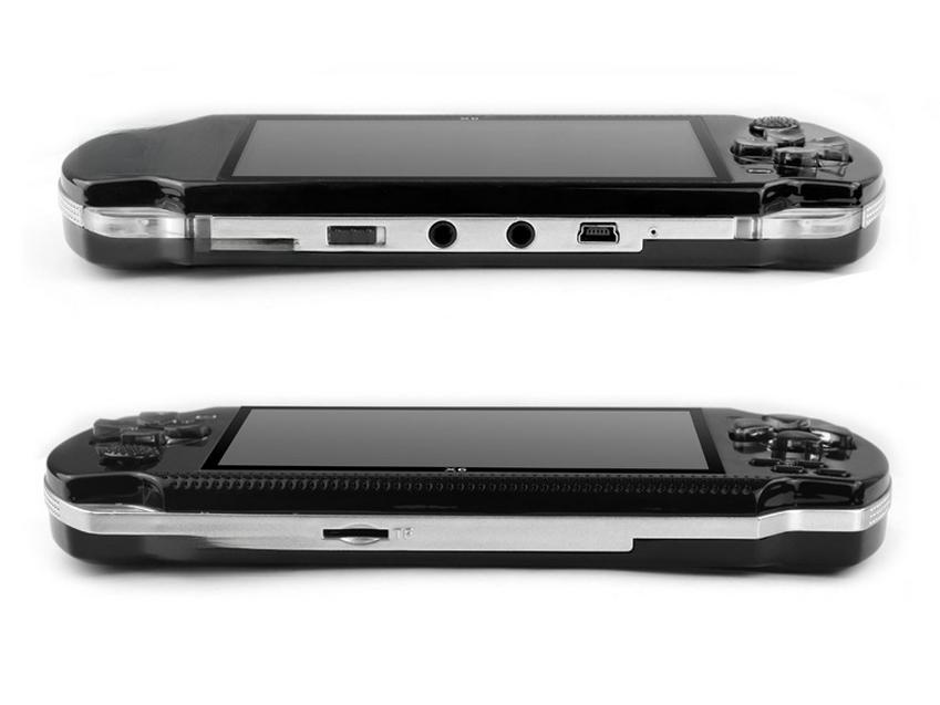 X6 Handheld-Spielkonsole: 4,3" Farbbildschirm, 128-Bit Arcade, GBA/FC kompatibel, Ideal für Kinder.