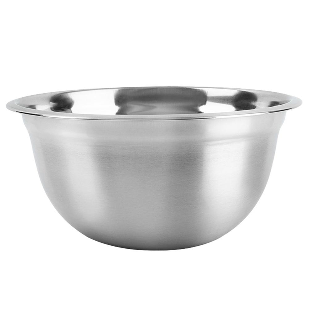 Miska Kuchenna Stalowa Do Mieszania Ubijania Potraw Sałatek 24 Cm 3,2L