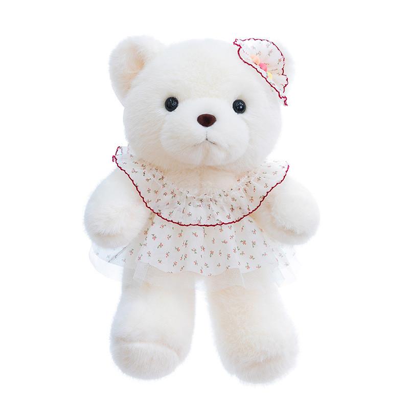 Wedding Teddy Bear Plush Toy With Pp Cotton Filling For Kids And Girls Gift