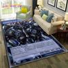 Cartoon Anime  MONSTER CARD Carpet Rug for Home Living Room Bedroom Sofa Doormat Decor,kids Area Rug Non-slip Floor Mat