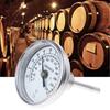 Celsius Roast Duck Roast Chicken Oven Bimetal Thermometer Oven Thermometer Water Distilling Temperature Gauge 1/2'' NPT