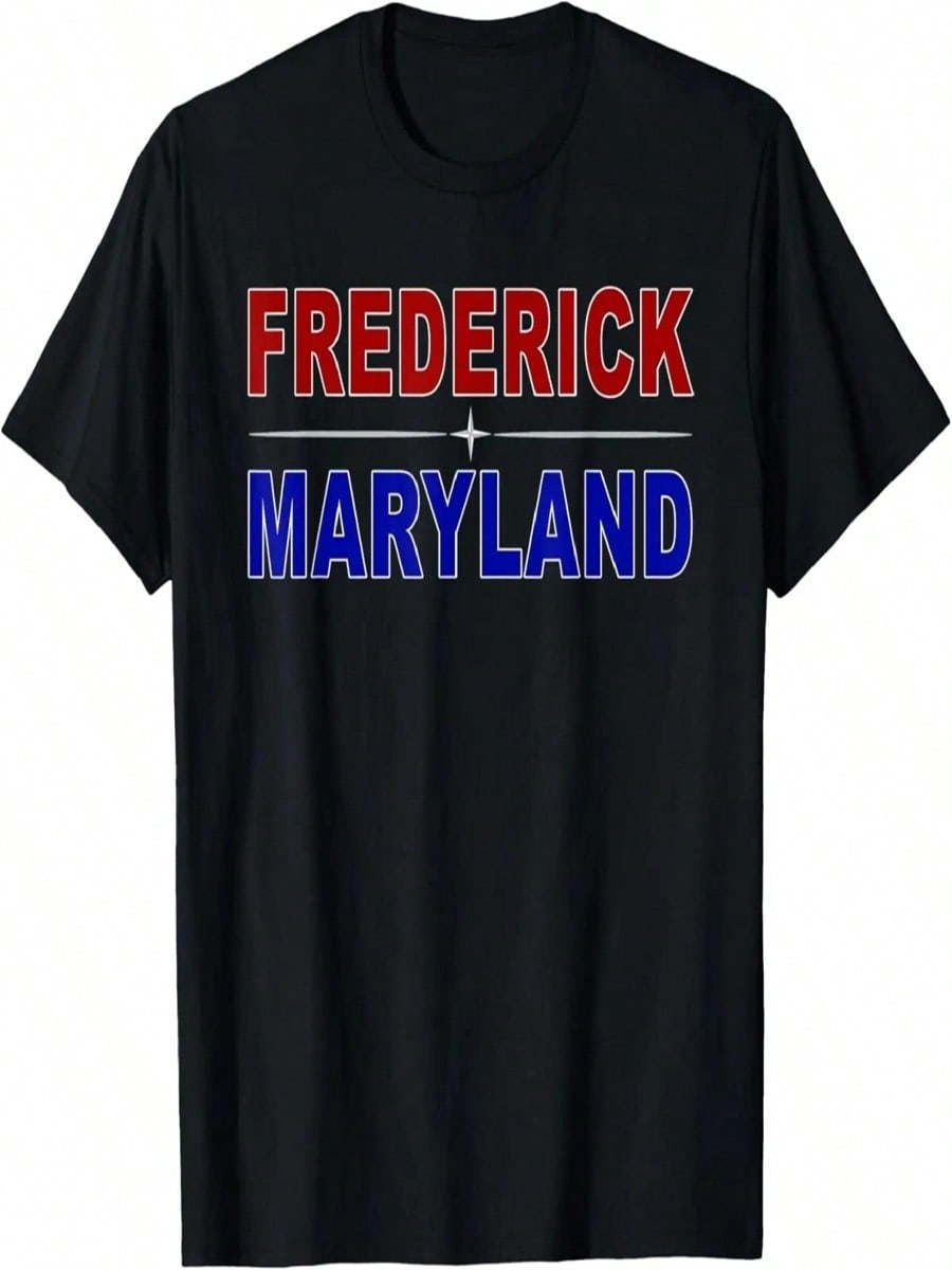 Frederick Maryland MD On Frederick Retro Vintage T-Shirt S разноцветный