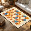 Modern Abstract Area Rug Non Slip Floor Mat Living Room Carpet Home Decor Indoor Rugs Geometric Design Floor Covering Unique Pat