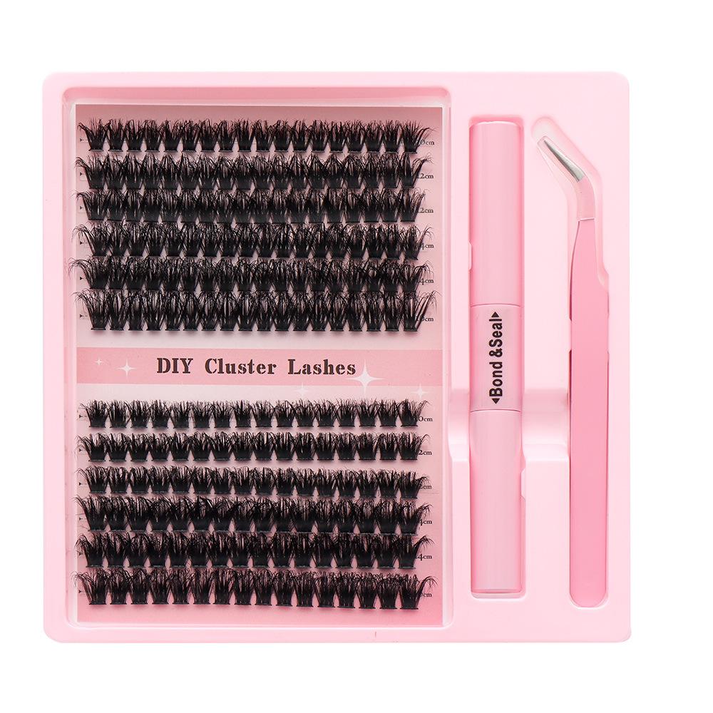 Diy Natural Curl Grafting Thick False Eyelashes Extension