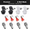 Ball Locking Kegs Disconnecting Set Including Hose Clamps Rotating Nut Easy Installation On Brewing Equipment