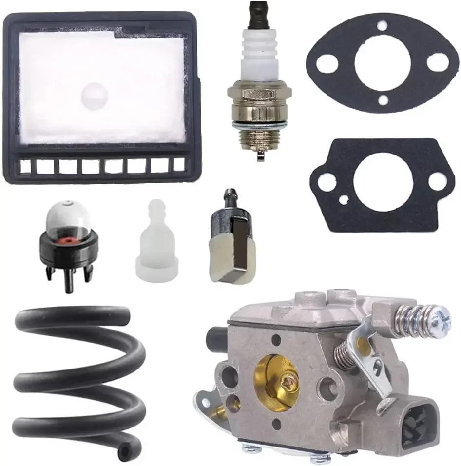 

WT-589 Carburetor Kit with Spark Plug Gaskets for ECHO CS300 CS301 CS305 CS306 CS340 CS341 CS345 A021000231 Chainsaw Carb