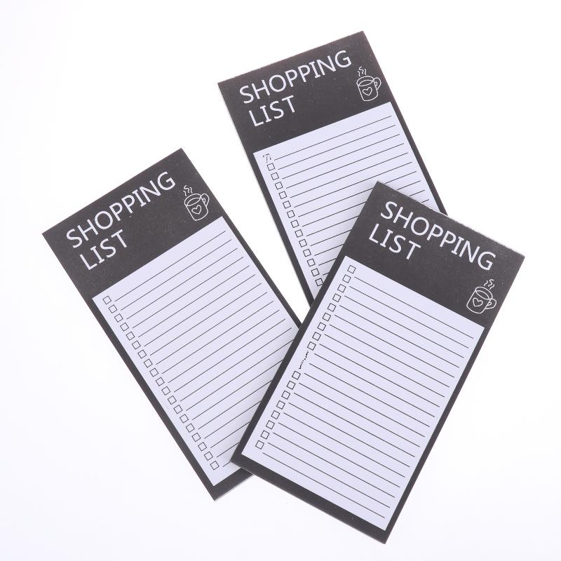 פנקס תזכורות מגנטי לוח הודעות למקרר פנקס קריעה נייד מתכנן תזכורות רשימת קניות לבית משרד בית ספר