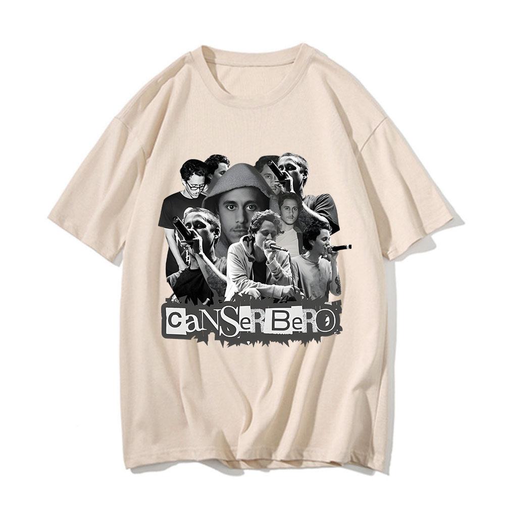 Letní Nové Tričko Pánské Dámské Harajuku Tričko Unisex Hip Hop Canserbero Potisk Tričko Ležérní Denní Trička Klasický Krátký Rukáv