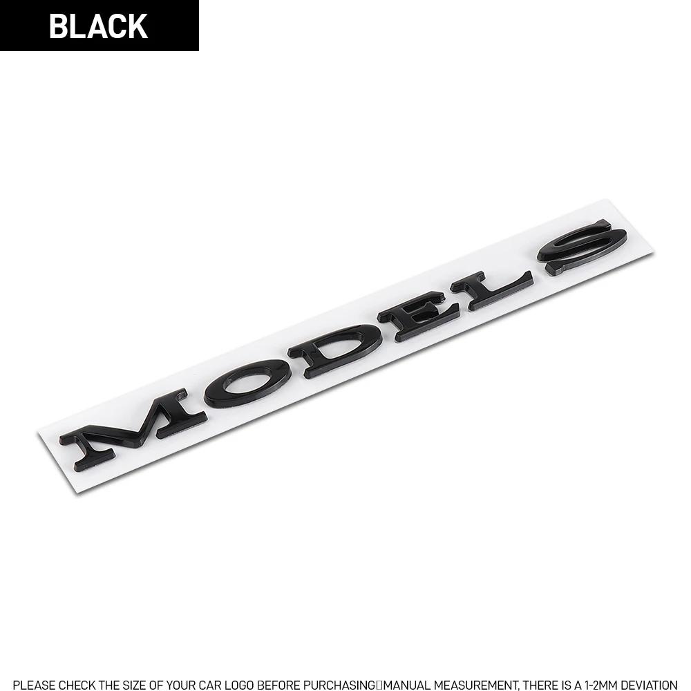 Autoaufkleber 2025 Neu Tesla Auto Außen Dekor ABS Auto Heckklappe Kofferraum Motorhaube Aufkleber Emblem Abzeichen Aufkleber Für Tesla Modell