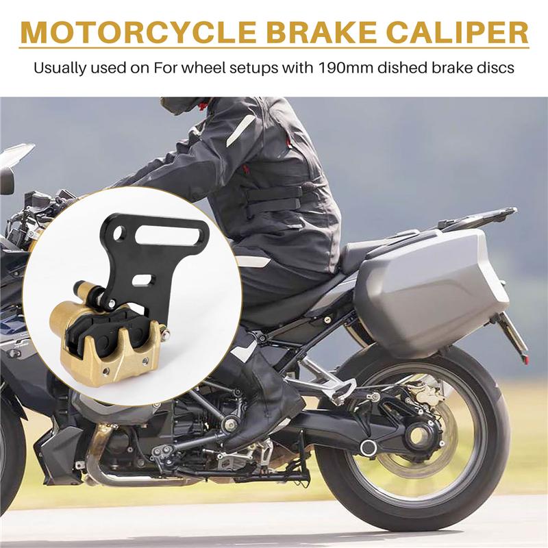 R4-Motorcycle Twin Piston Rear Hydraulic Brake Caliper Bracket For 125Cc 140Cc Pit Dirt Bike