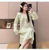 Cloud Cotton Sleep Dress: Long Sleeve Pink Pajamas for Girls - Spring/Autumn 2025