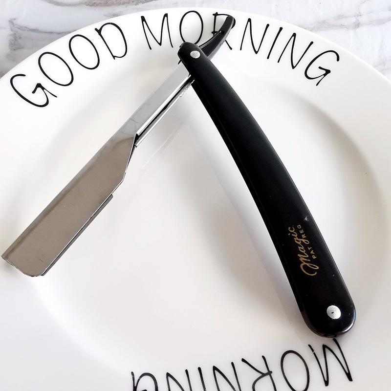 Compact Foldable Razor for Beard, Eyebrows, Sideburns, and Underarms - Face Shaving Tool