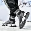Snow Boots and Fur Integrated Winter Velvet Thickened Warm Large Cotton Shoes High-top Non-slip Waterproof and Cold-proof Shoes