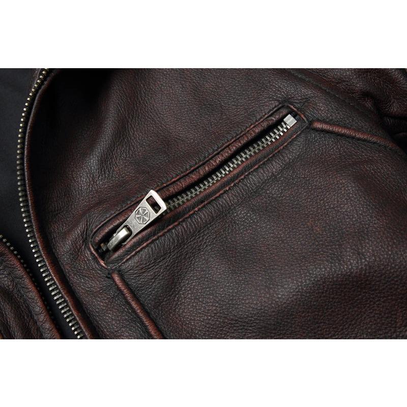Chinese Size Men Cowhide Coat Vintage Men Leather Jacket Genuine Leather Clothes Men's Winter Jacket Motorcycle Biker Jackets