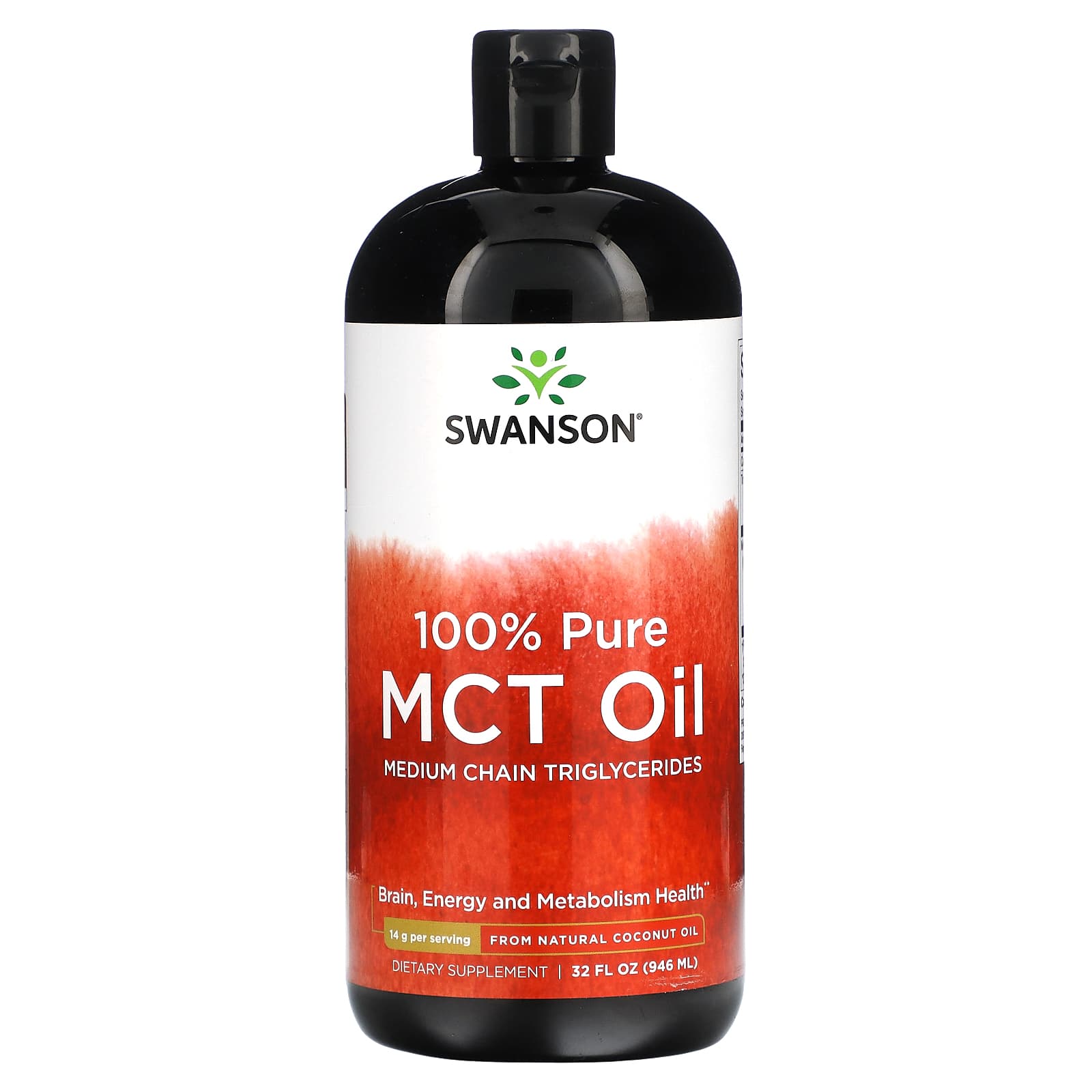 

100% Pure Mct Oil, 14G, 946Ml(32Fl Oz)
