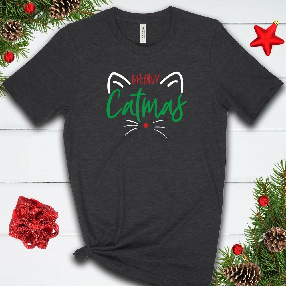 Meowy Catmas T Shirt 02936 4XL