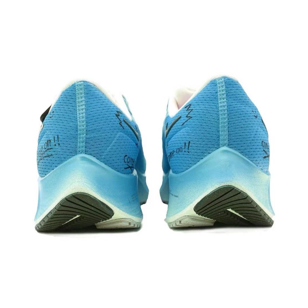 Nike Pegasus 38 Cushioning Slip Resistant Low top Running Shoes Men's Blue CW7356-100(Team147-)