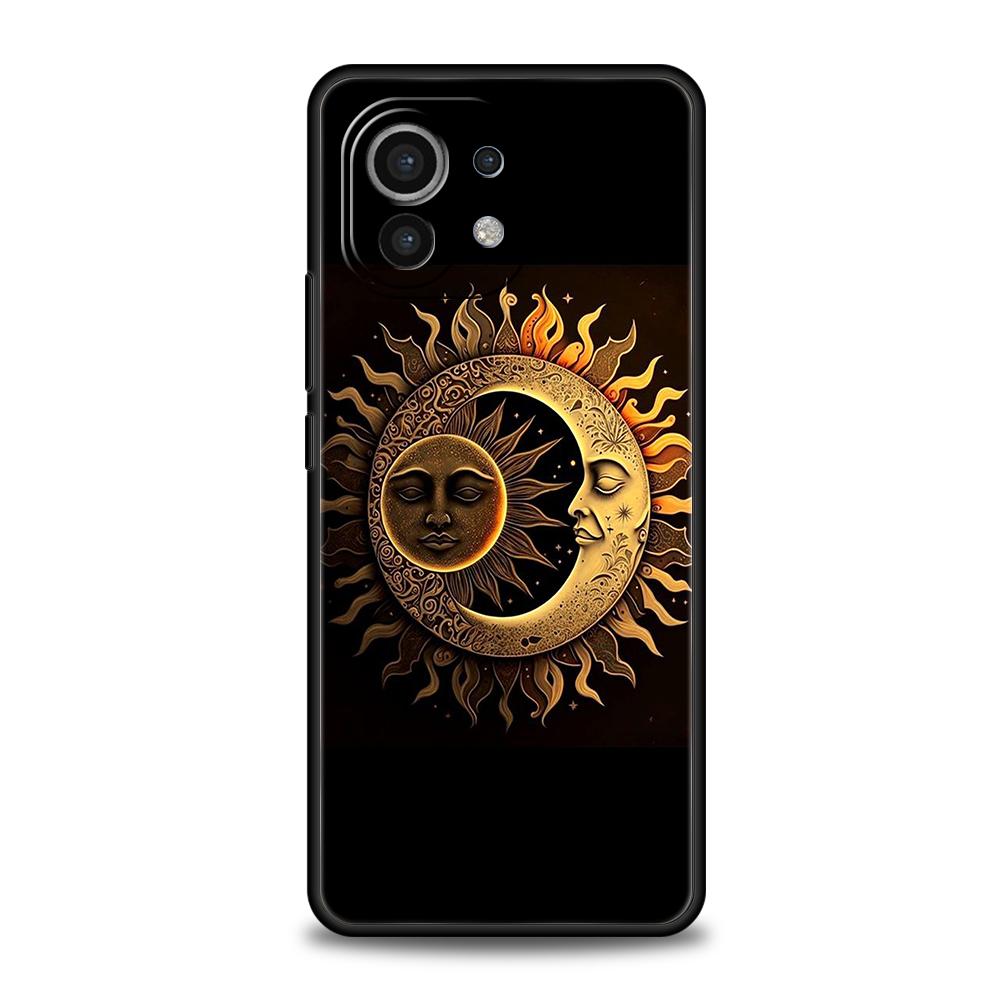 Moon Sun Phone Case Cover for Xiaomi Mi 15 14 13 12 11 Ultra 14T 13T 12T 11T 10T Pro Lite 5G Shockproof Silicone Capas Funda Bag