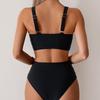 New Women Summer Push Up Swimwear High Waist Bikini Set Bathing Suit Beachwear
