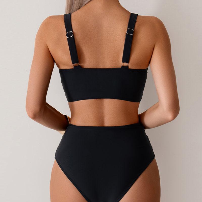 New Women Summer Push Up Swimwear High Waist Bikini Set Bathing Suit Beachwear