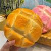 Cute Food Squeeze Toys Decompression Toy Slow Rebound Pineapple Bun Soft Stress Relief Elastic Fidget Realistic Desktop Ornament Gifts Bread