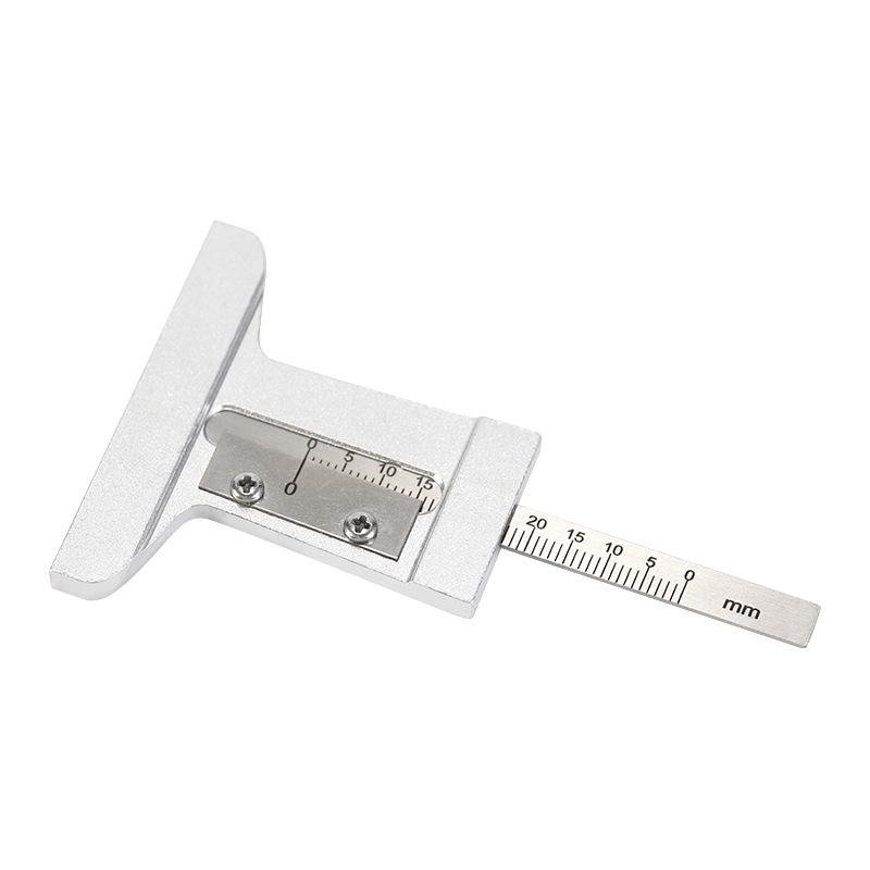 Stainless Steel Tire Tread Depth Caliper Gauge 0-30mm/0-50mm/0-60mm