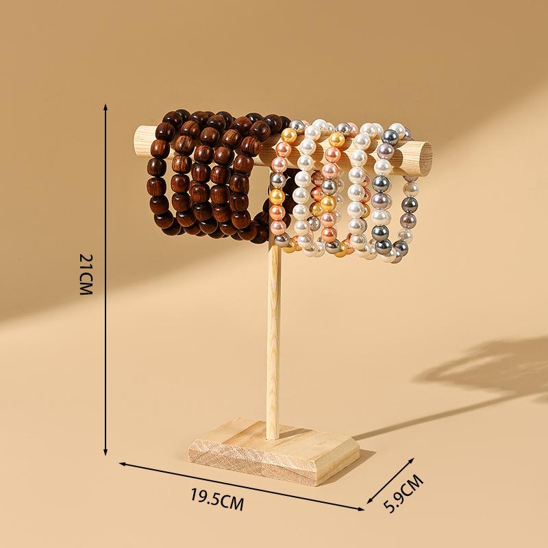 Wood Bracelet Bracelet Display Rack, Headrope, Hair Band, Jewelry Hanger, Bracelet Display Props, Live Stall Rack