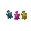 100 Pièces Mini Tortue Lumineuse Huit Couleurs Perle Décorative Décoration Accessoires DIY Accessoires en Résine Décoration DIY Faite Main