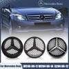 2025 Hot For Benz Chrome Black OE Style Emblems For Mercedes Benz B C GLK W245 W204 X204 High Quality ABS Front Grill Illuminate