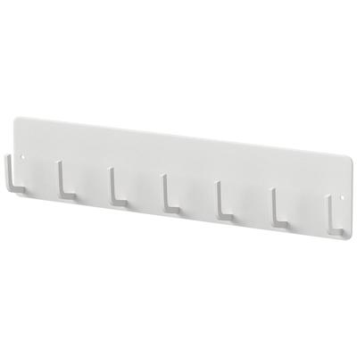 AKITSUMA Magnetic Storage Hook Kitchen Tool Hook 7 Rows Matte Finish Floating Storage White Refrigerator/Washing Machine/Bathroom AK-9971W