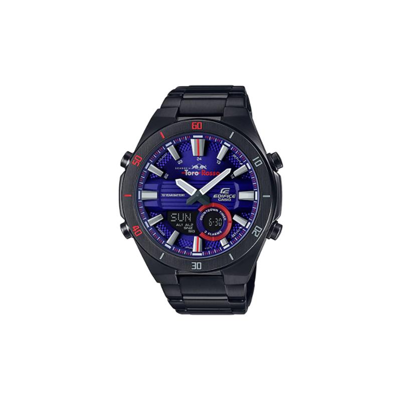 

Casio EDIFICE Series SCUDERIA TORO ROSSO Motorsports Fashion Quartz Movement Stainless Steel Ion Plating Strap Japanese and Korean Watch ERA-110TR-2A чёрный