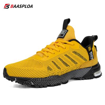 New Male Sneakers Shoes Breathable Mesh Men Running Shoes Outdoor Grass Walking Gym Shoes for Men Size 41-46