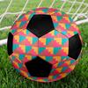 1pc Abstract Geometric Outdoor Sports Football, Size 5, Comfortable And Durable Feel,Gift Yy14