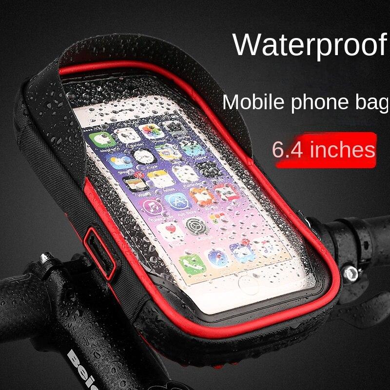 

Ручка Держатель для карт для горного велосипеда Сенсорный экран Подставка для мобильного телефона Мотоцикл Электромобиль Водонепроницаемый навигационный кронштейн Солнцезащитный мобильный телефон