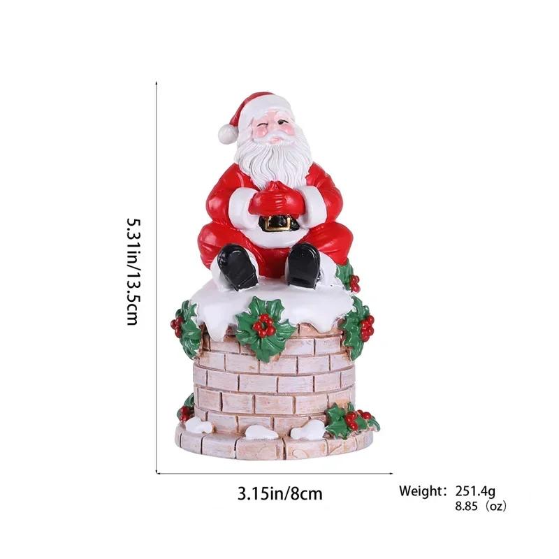 3D Christmas Calendar Memo Pad Notes Figurines Calendar Art Home Decoration For Girl Notepad Desk Bear Paper Sculpture Gifts
