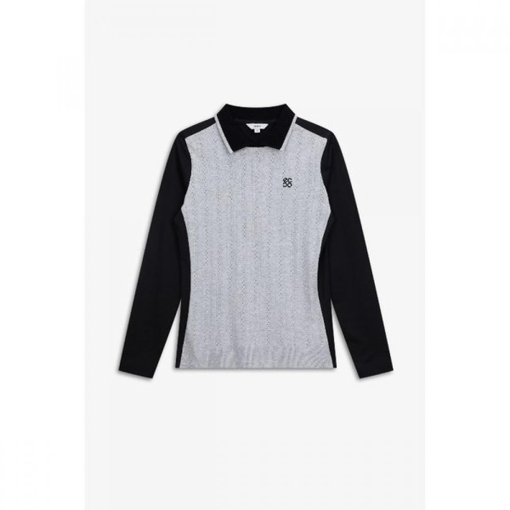 Ecco Golf Women Knit Hybrid Long Sleeve Tee Esacls20050