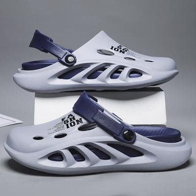 2024 nuevas sandalias para exteriores para hombre, zapatillas de playa, cómodas, zuecos de suela gruesa y suave, zapatos casuales para hombre, zapatos de jardín, sandalias de playa para hombre