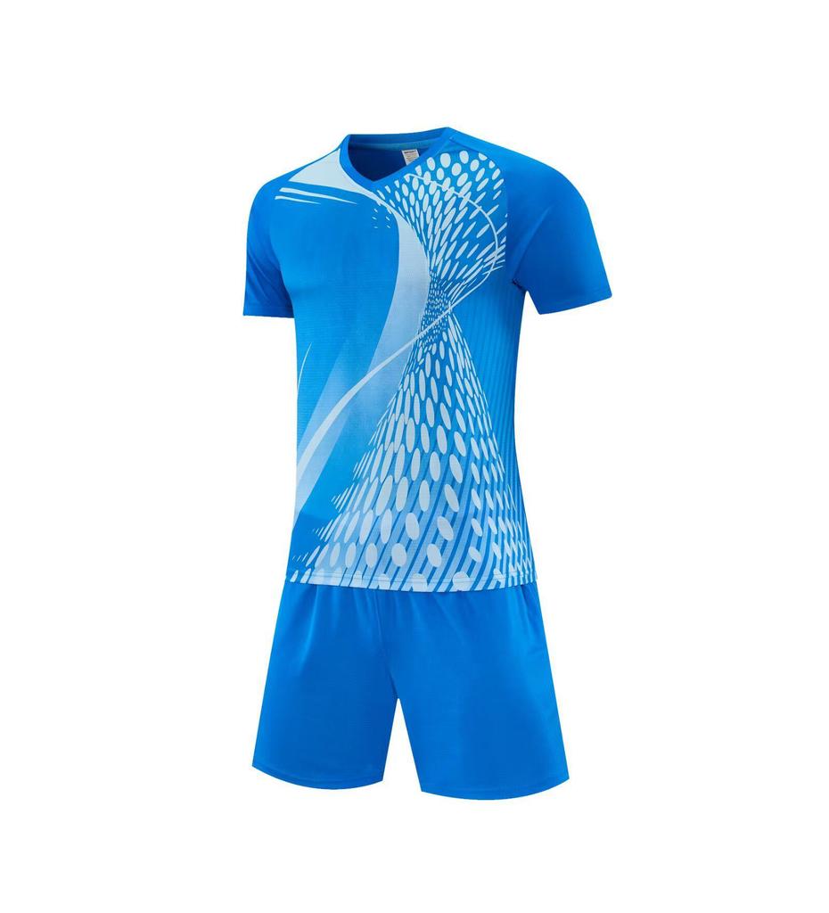 In-Stock Men's & Women's Breathable Team Football Uniform: Sweat-Wicking Jersey & Training Suit