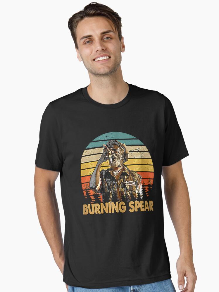 Burning Spear Burning Art Spear Music Jamaican Singers Essential T-Shirt