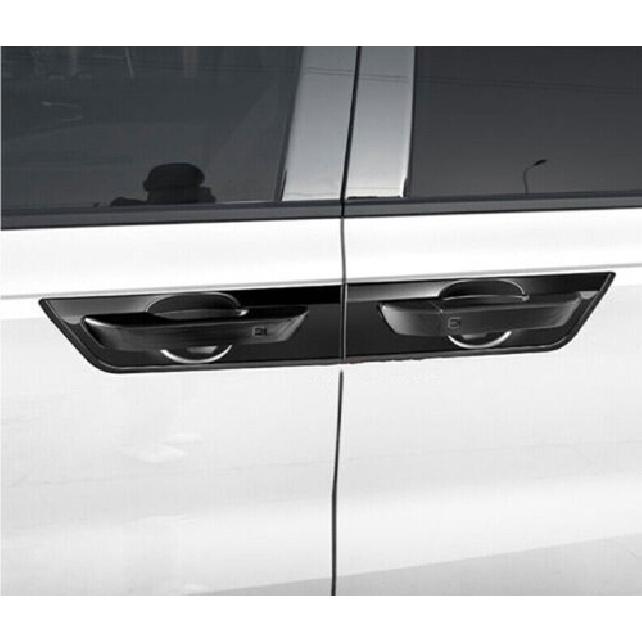 For Kia Carnival -2025 Glossy Black Side Car Door Handle molding Cover Trim