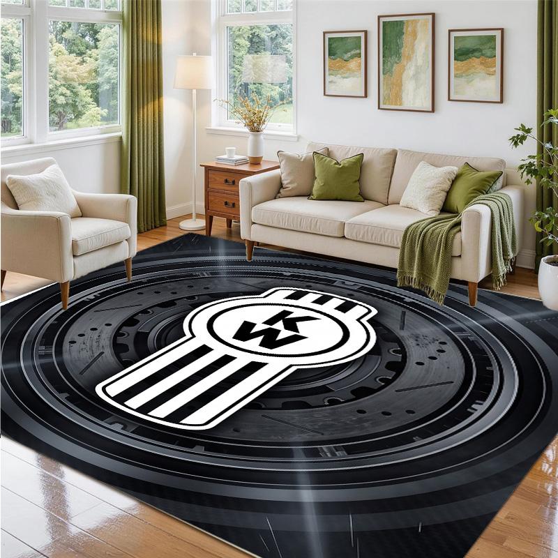 Kenworth Design Crystal Velvet Rug Soft Decorative Mat for Bedroom Entrance