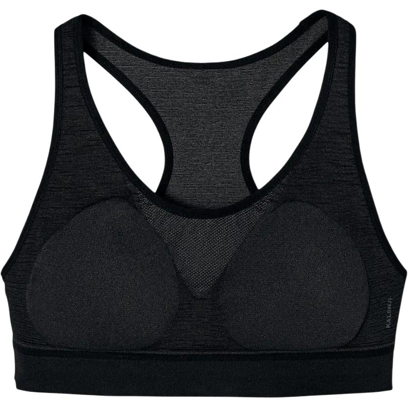 

DECATHLON Бесшовный Мягкий Дышащий Прилегающий Спортивный Бюстгальтер Женский Черный M чёрный